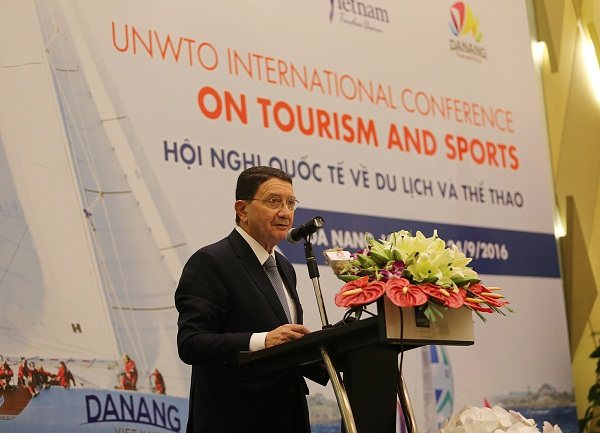 Ông Taleb Rifai - Tổng Thư ký Tổ chức Du lịch thế giới cũng cho rằng Hội nghị lần này là bằng chứng thể hiện sự năng động của ngành du lịch thể thao Việt Nam